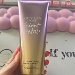 Victoria's Secret Velvet Petals Lotion in Purple and Gold